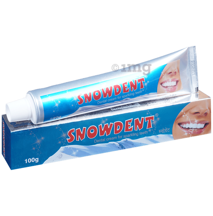 Snowdent Toothpaste | Dental Cream for Sparkling White Teeth