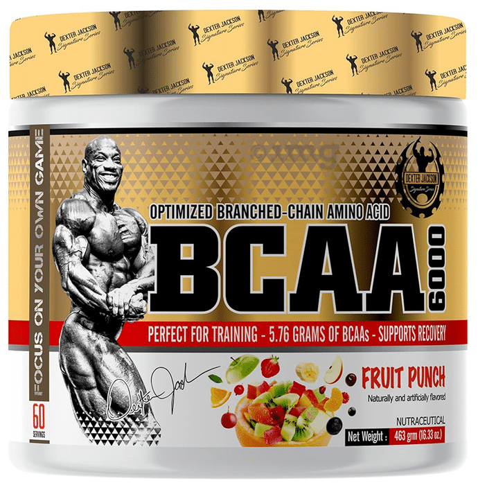 Dexter Jackson BCAA 6000 Powder Fruit Punch