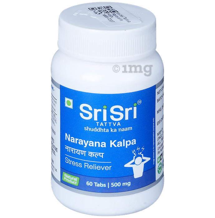 Sri Sri Tattva Narayana Kalpa 500mg Tablet | Helps Relieve Stress