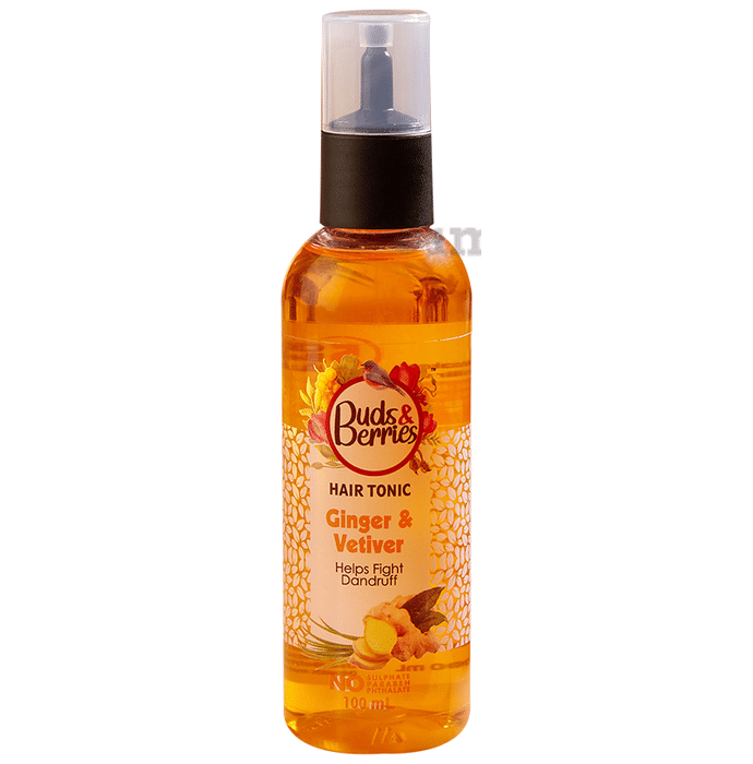 Buds & Berries Hair Tonic Ginger and Vetiver