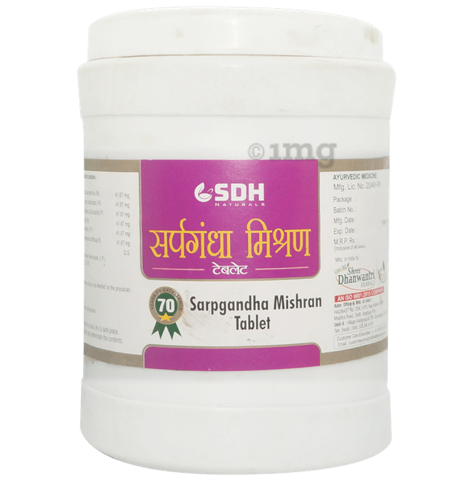 SDH Naturals Sarpgandha Mishran Tablet