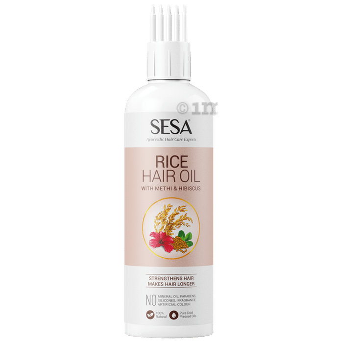 Sesa Rice Hair Oil with Methi & Hibiscus