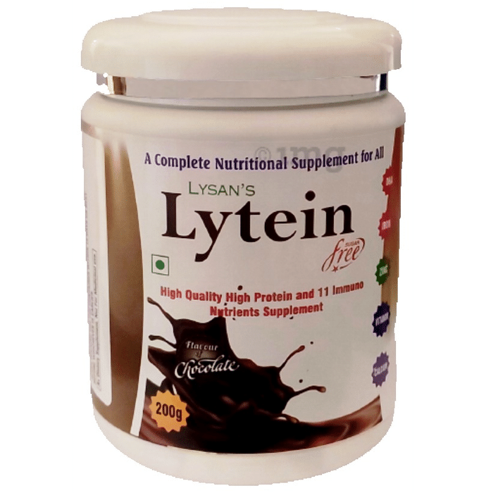 Lysan's Lytein High Quality High Protein Powder Chocolate Sugar Free