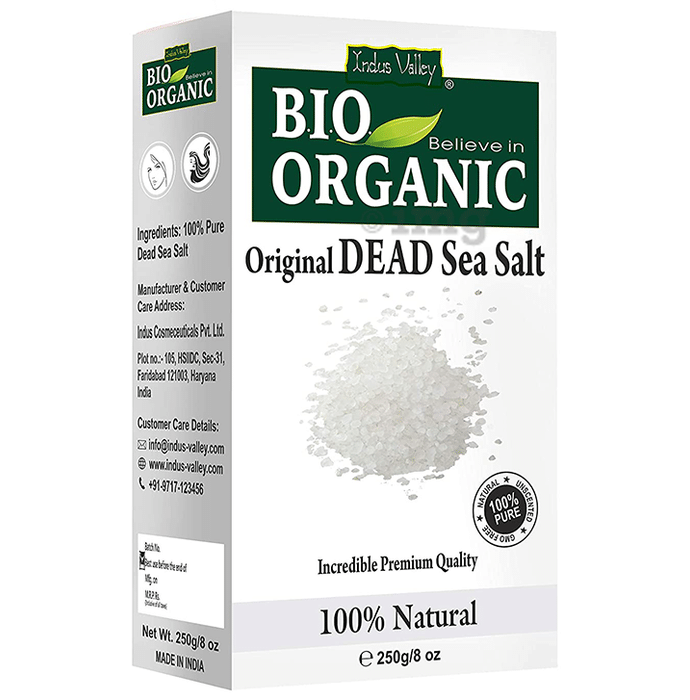 Indus Valley Bio Organic Original Dead Sea Salt
