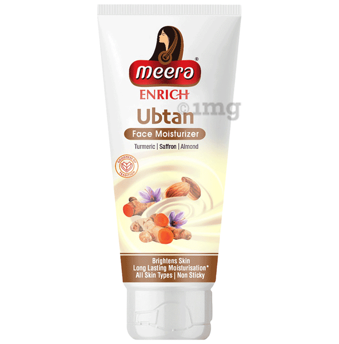 Meera Enrich Ubtan Face Moisturiser Turmeric Saffron & Almond