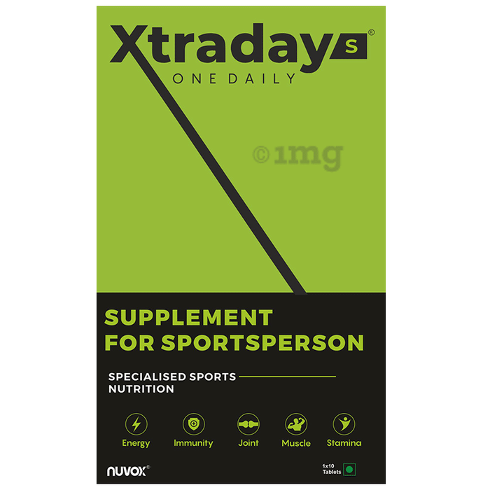 Nuvox Xtraday Supplement Tablet for Sports (10 Each)
