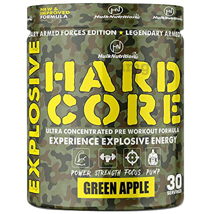 Hulk Nutrition Hard Core Powder Cranberry
