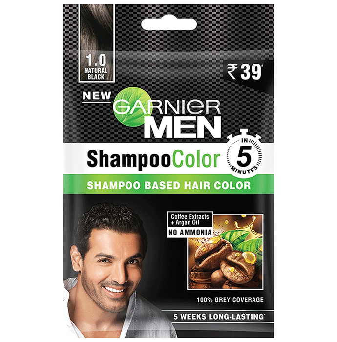 Garnier Men Shampoo Color Natural Black