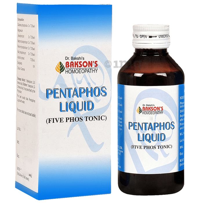 Bakson's Homeopathy Pentaphos Liquid Five Phos Tonic