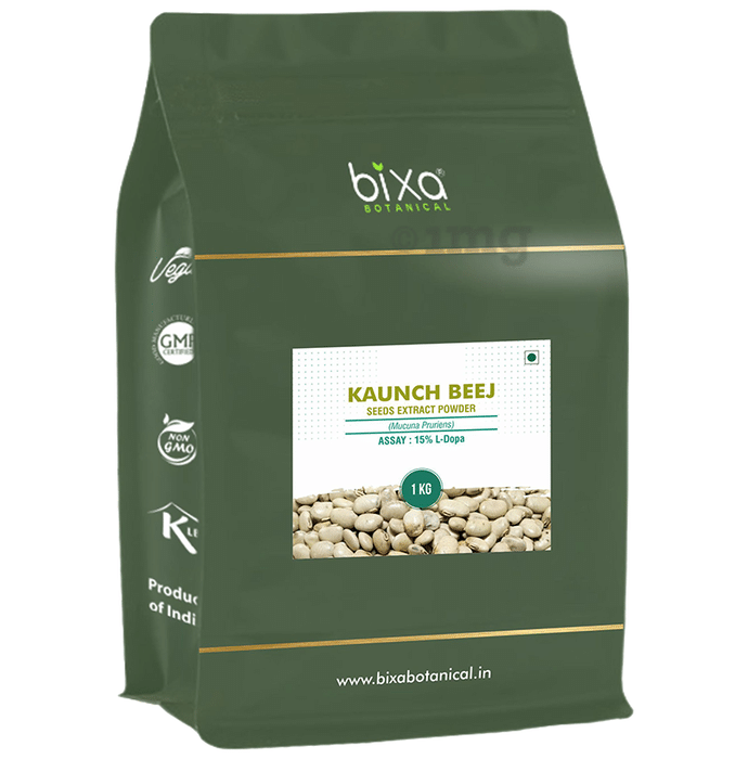 Bixa Botanical Kauch Beej Seeds Extract Powder 15% L-Dopa