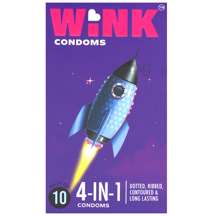 Wink 4 In 1 Condom