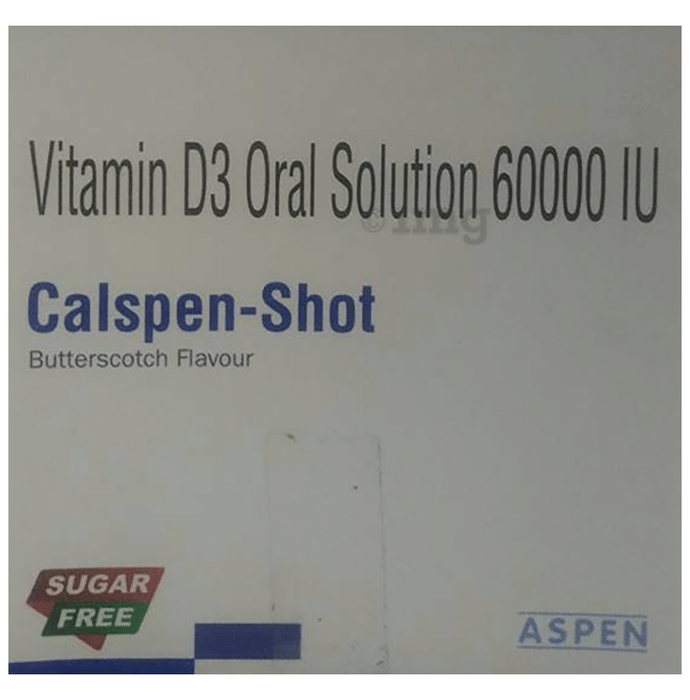 Calspen-Shot Oral Solution Butterscotch Sugar Free