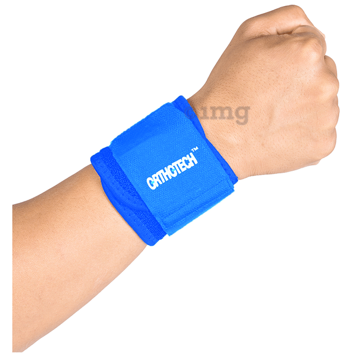 Orthotech OR-5110 Neoprene Wrist Support Blue