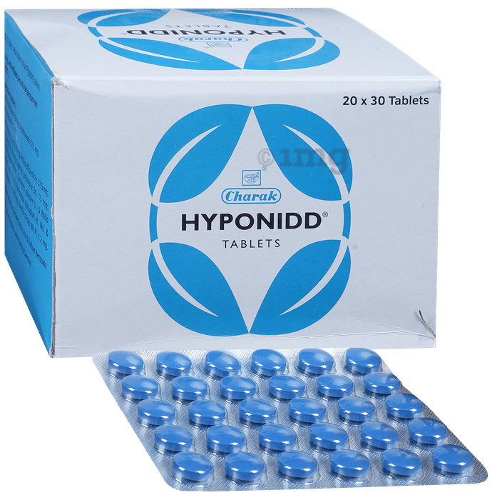 Charak Hyponidd Tablet | Herbal Insulin Sensitizer Tablet