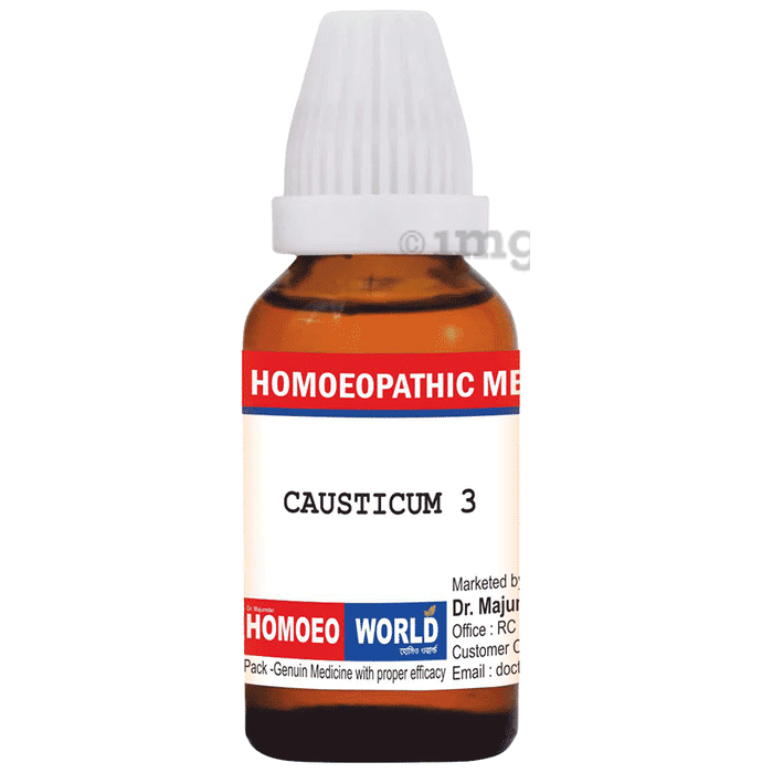 Dr. Majumder Homeo World Causticum Dilution (30ml Each) 3