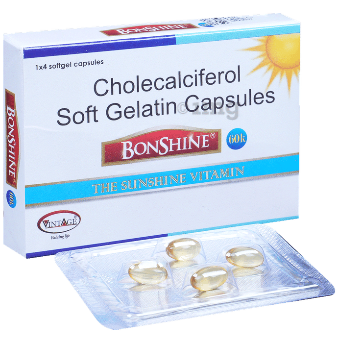 Bonshine 60 K Soft Gelatin Capsule