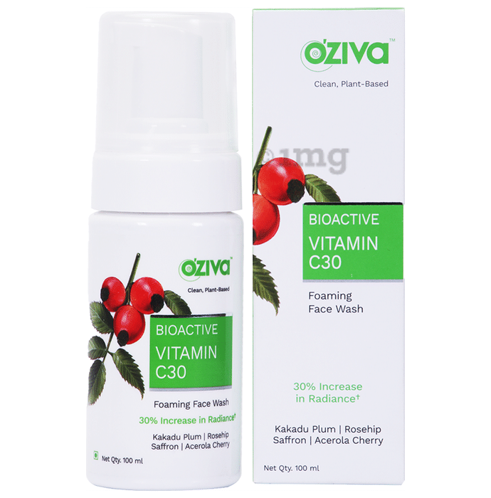 Oziva Bioactive Vitamin C30 Foaming Face Wash