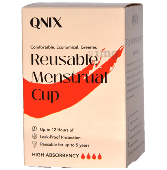 QNIX Reusable Menstrual Cup Large