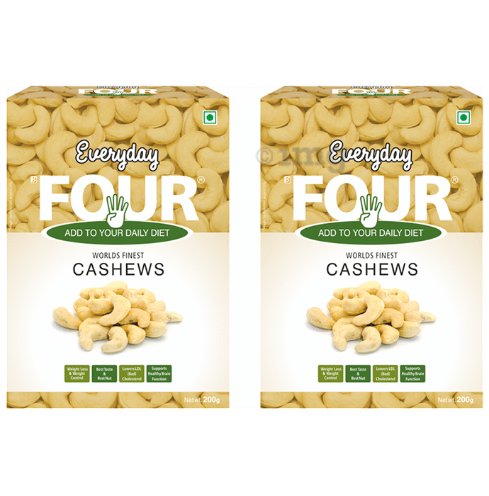 Everyday Four Cashews (200gm Each)