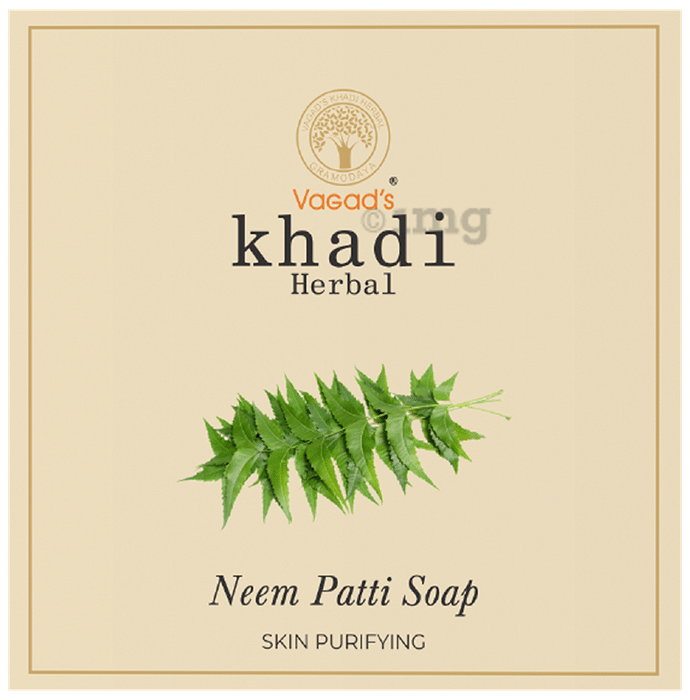 Vagad's Khadi Herbal Neem Patti Soap