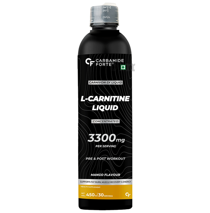 Carbamide Forte L-Carnitine Concentrated Liquid 3300mg Mango