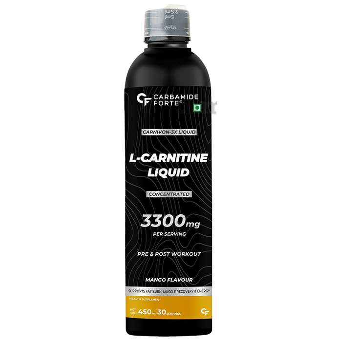 Carbamide Forte L-Carnitine Concentrated Liquid 3300mg Mango