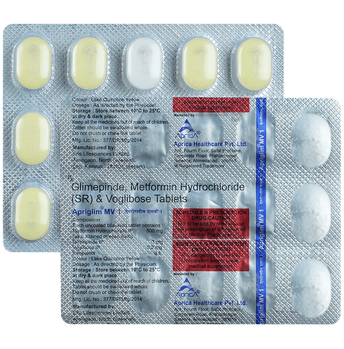 Apriglim MV 1 Tablet SR