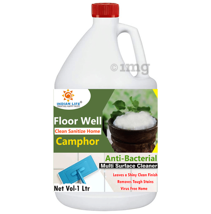 Indian Life Floor Well Surface Cleaner Camphor