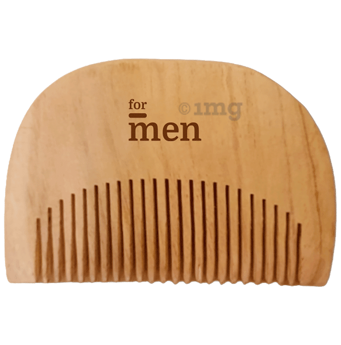 ForMen Natural Neem Wood Beard Pocket Size Comb