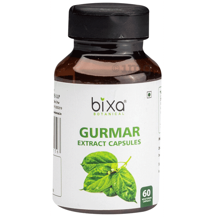 Bixa Botanical Gudmar Extract (Gymnema Sylvestre) 25% Gymnemic Acids 450mg Veg Capsule