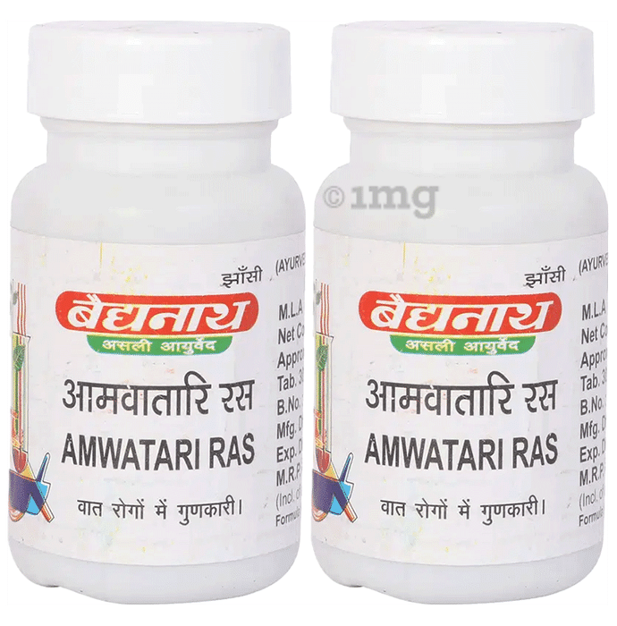 Baidyanath (Jhansi) Amwatari Ras Tablet (40 Each)