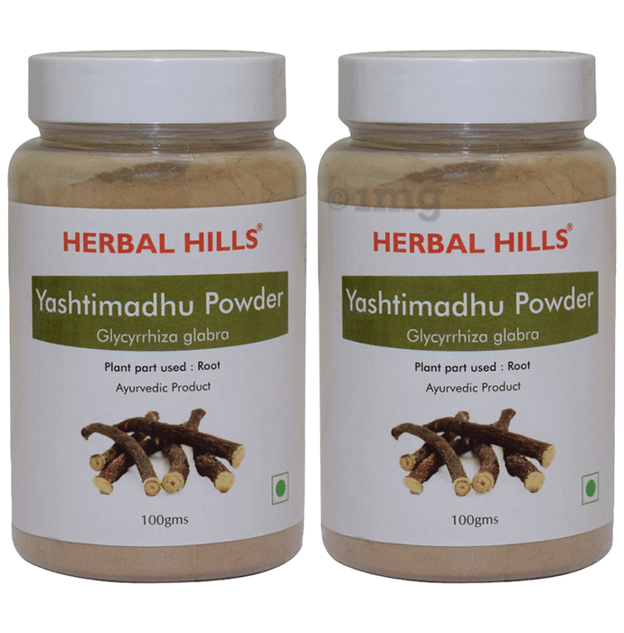 Herbal Hills Yashtimadhu Powder Pack of 2