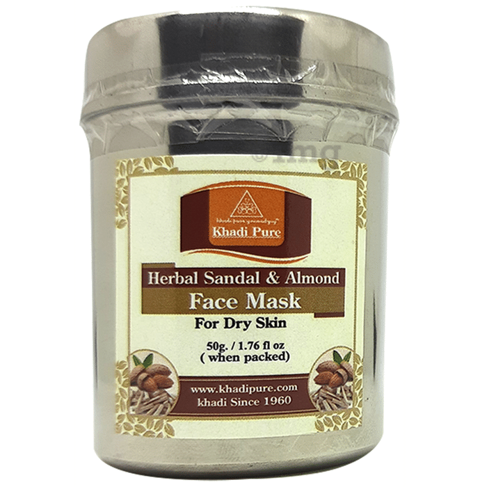Khadi Pure Herbal Sandal & Almond Face Mask