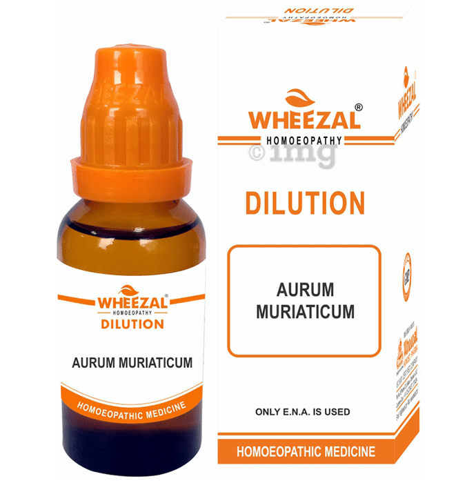 Wheezal Aurum Muriaticum Nat Dilution 30