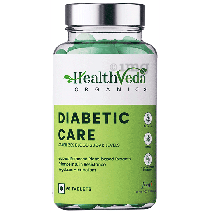 Health Veda Organics Diabetic Care Veg Tablet