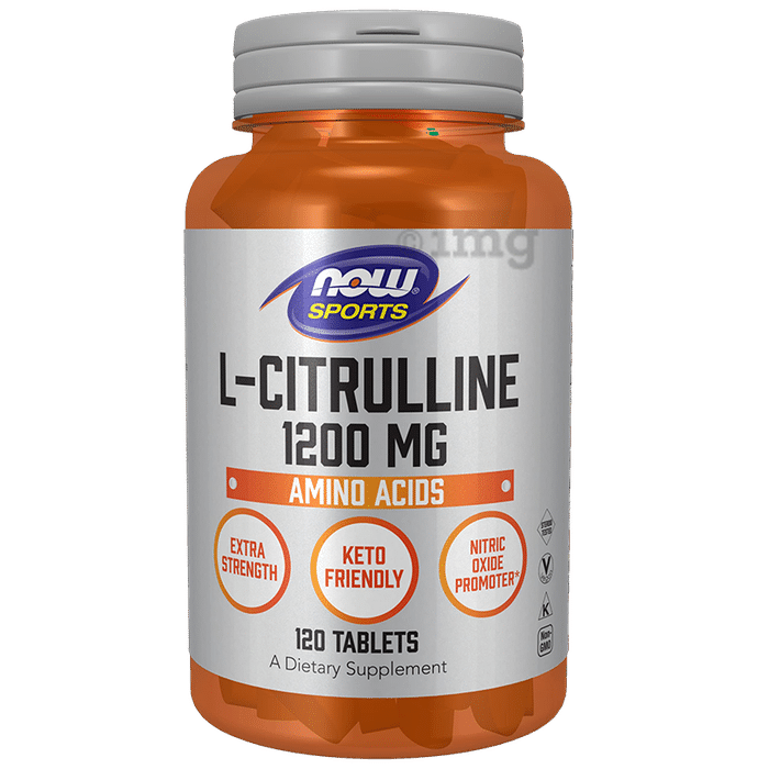 Now Foods Now Sports L-Citrulline 1200mg Amino Acid Tablet