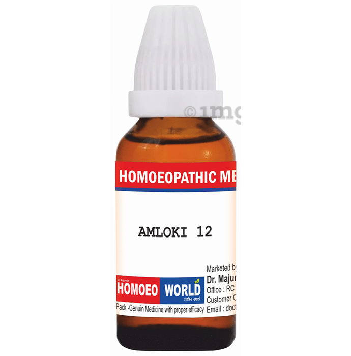 Dr. Majumder Homeo World Amloki Dilution (30 ml Each) 12 CH