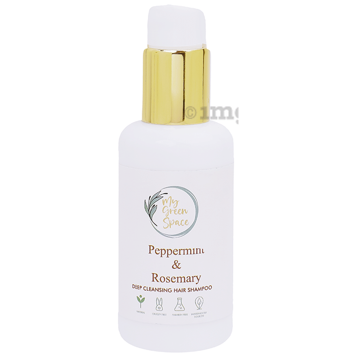 My Green Space Peppermint and Rosemary Shampoo