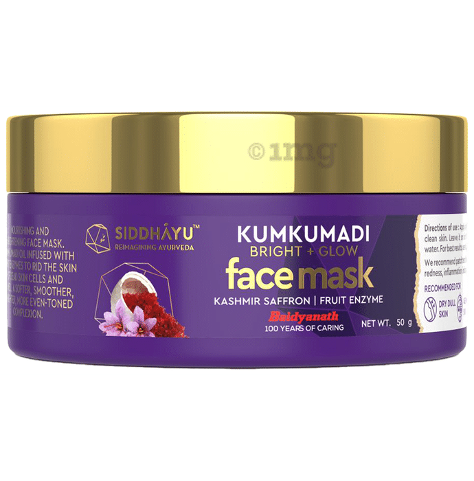 Siddhayu Kumkumadi Bright + Glow Face Mask