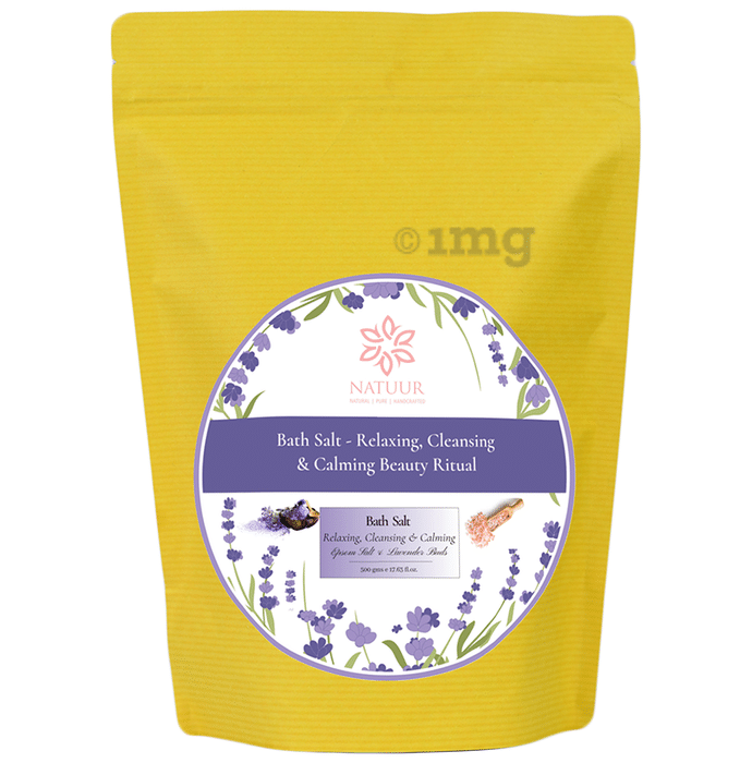 Natuur Bath Salt Epsom Salt and Lavender Buds