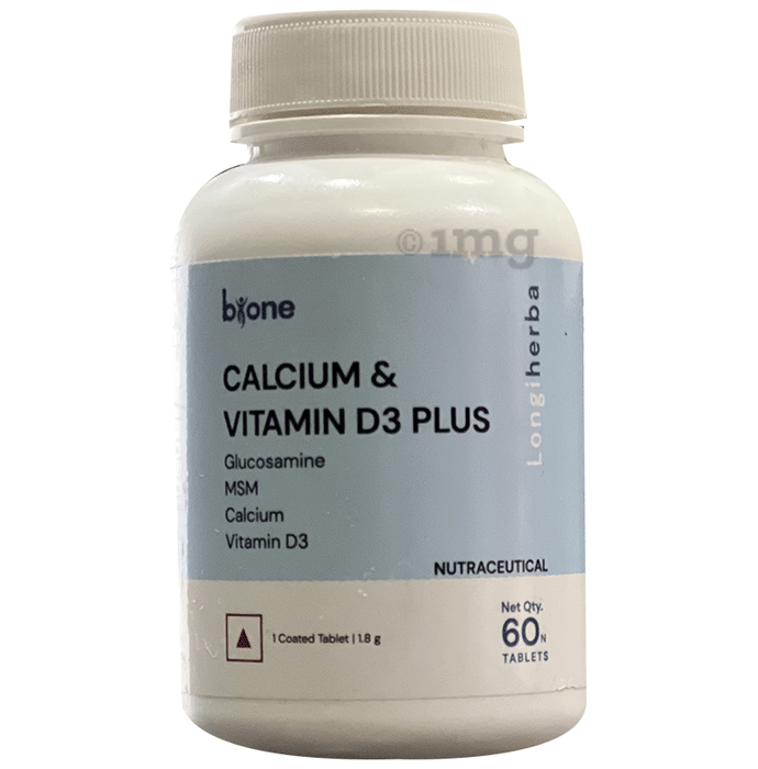 Bione Calcium & Vitamin D3 Plus Tablet
