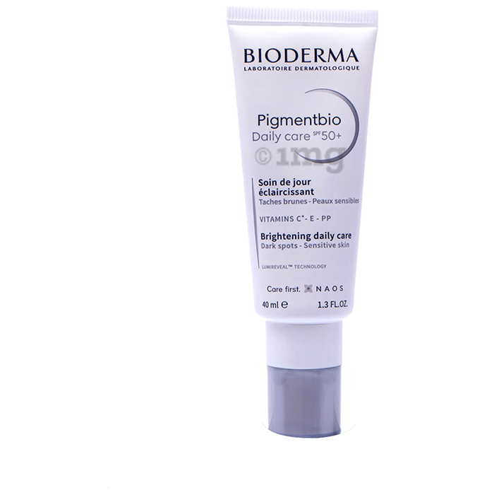 Bioderma Pigmentbio Daily Care Cream SPF 50+ for Dark Spots | Suitable for Sensitive Skin