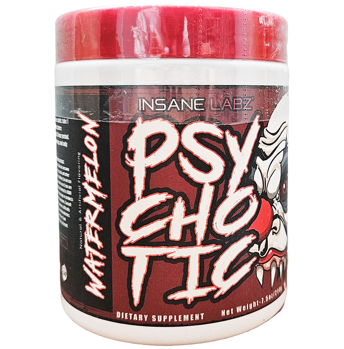 Insane Labz Psychotic Infused Pre-Workout Power House Powder Watermelon