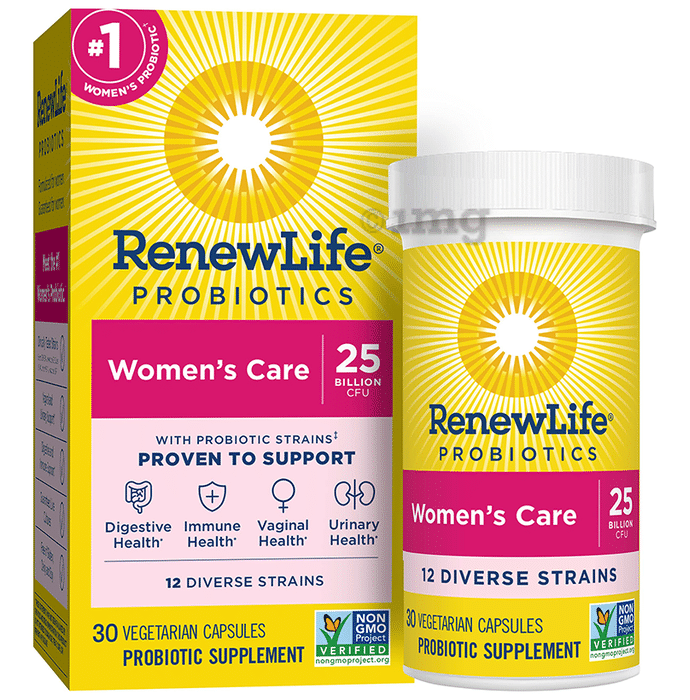 Renew Life Women's Care Probiotic Vegetarian Capsule