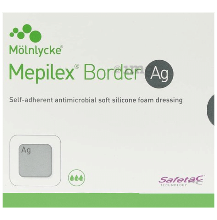 Mepilex Border Ag Dressing 10cm x 25cm