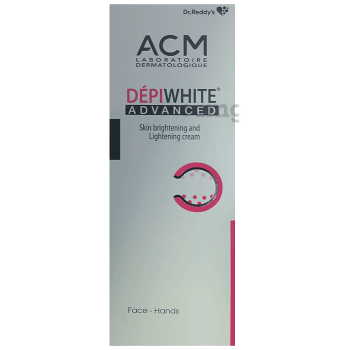 Depiwhite Advanced Cream | For Skin Brightening & Lightening | Derma Care | For Face, Neck & Hands