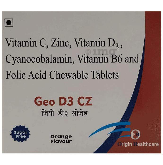 Geo D3 CZ Chewable Tablet
