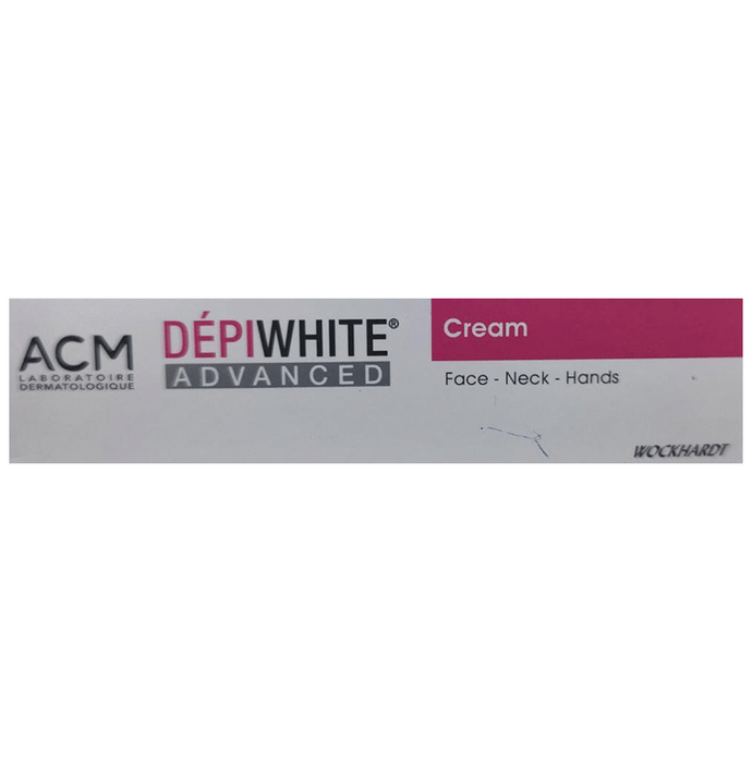 Depiwhite Advanced Cream | Reduces Melanin Production, Dark Spots & Blemishes | For Face, Neck & Hands