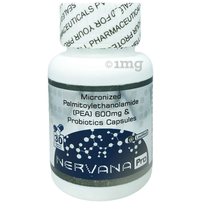 LeeWell Nervana Pro (PEA)  Micronized Palmitoylethanolamide & Probiotics - Gut health, Interstitial Cystitis Support Suppplement