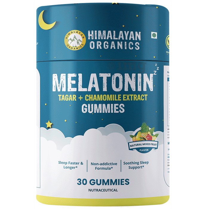 Himalayan Organics Melatonin Tagar + Chamomile Extract Gummies